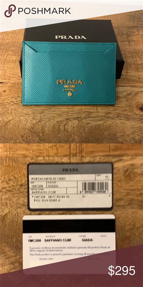 fake prada card holder|prada card authenticity.